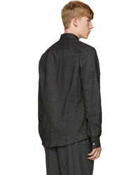 Stephan Schneider Black Flannel Shirt