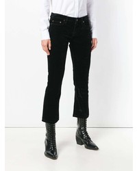 Saint Laurent Cropped Fitted Jeans