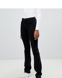 Only Tall Flare Jean In Black
