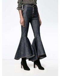 Ellery Flared Cropped Jeans