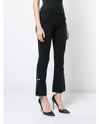 Paige Flared Cropped Jeans