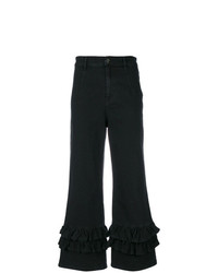 Vivetta Flared Cropped Jeans