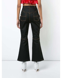 Ellery Flared Overstitch Jeans