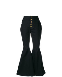 Ellery High Waisted Flared Jeans