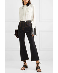 Ellery Presentism High Rise Flared Jeans
