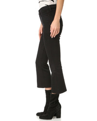 L'Agence Sophia High Rise Crop Flare Jeans