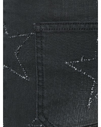 Stella McCartney Star Stitched Crop Flare Jeans