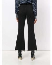 Tory Burch Wade Frayed Flare Jeans