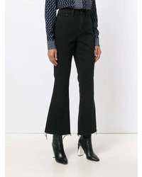 Tory Burch Wade Frayed Flare Jeans