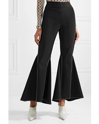 Beaufille Aldra Stretch Cotton Flared Pants