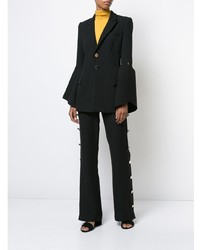 Prabal Gurung Button Embellished Flared Trousers Unavailable