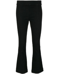 Helmut Lang Cropped Flared Trousers
