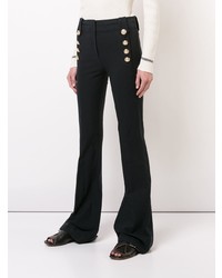 Derek Lam 10 Crosby Crosby Flare Trouser With Sailor Buttons