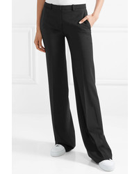 Theory Demitria Stretch Wool Flared Pants