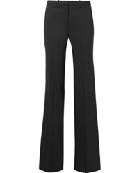 Theory Demitria Stretch Wool Flared Pants