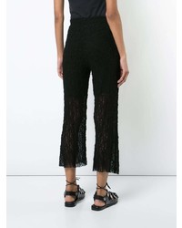 Lost & Found Ria Dunn Flared Cropped Trousers