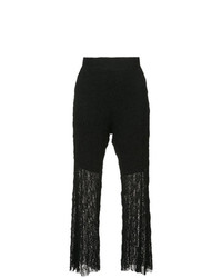 Lost & Found Ria Dunn Flared Cropped Trousers