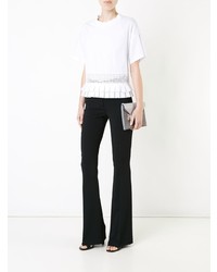 Capucci Flared Fitted Trousers