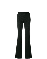 Pt01 Flared Jacquard Trousers