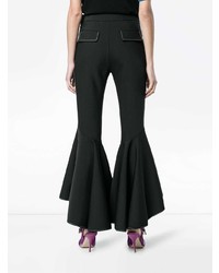 Ellery High Waisted Fitted Flared Trousers
