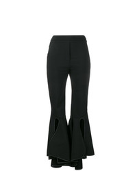 Ellery High Waisted Fitted Flared Trousers