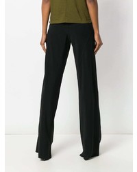 Rick Owens High Waisted Flared Trousers