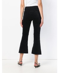 MiH Jeans Marty Cropped Flared Trousers