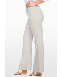 NYDJ Claire Trouser In Stretch Linen