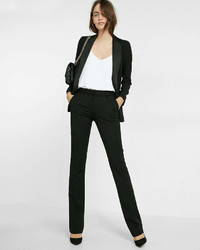 Express Petite Mid Rise Columnist Barely Boot Pant