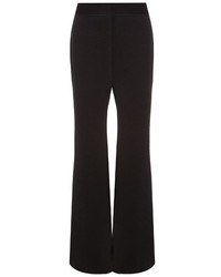 Ellery Valley Curtain Flared Satin Trousers