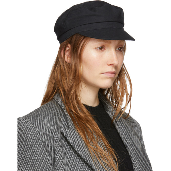 Isabel Marant Black Evie Cap, $59 | SSENSE | Lookastic