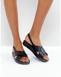 Asos Freda Jelly Flat Sandals