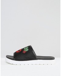 Asos Funzie Patched Sliders