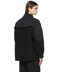 A-Cold-Wall* Black Bias Fleece Jacket