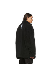 Off-White Black Fleece Equipt Jacket