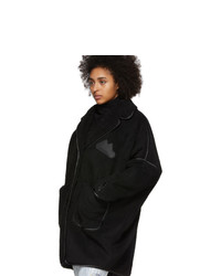 MM6 MAISON MARGIELA Black Sartorial Oversized Coat