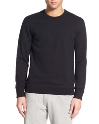 Black Fleece Crew-neck Sweater