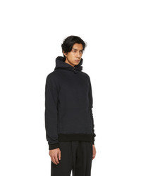 Fear of God Ermenegildo Zegna Black Cotton And Cashmere Hoodie