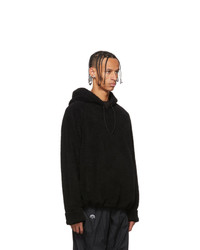 Napa By Martine Rose Black T Cameron Fleece Hoodie