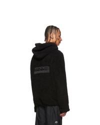 Napa By Martine Rose Black T Cameron Fleece Hoodie