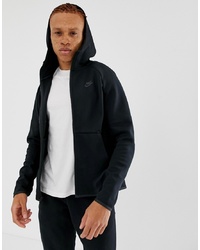 Nike Tech Fleece Zip Through Hoodie In Black 928483 010