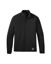 Outdoor Research Trail Mix Snap Pullover In Black At Nordstrom