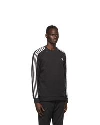 adidas Originals Black 3 Stripes Sweatshirt