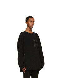 TAKAHIROMIYASHITA TheSoloist. Black Fleece Medical Sweatshirt