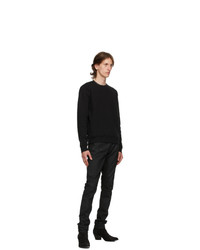 Saint Laurent Black Fleece Sweatshirt