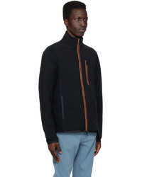 Zegna Black Paneled Sweatshirt