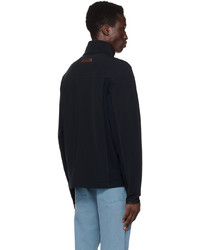 Zegna Black Paneled Sweatshirt