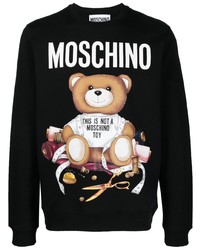 Moschino Teddy Bear Organic Cotton Sweatshirt