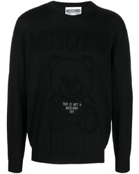 Moschino Teddy Bear Virgin Wool Sweatshirt