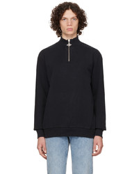 Han Kjobenhavn Black Quarter Zip Sweater